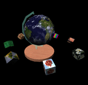 VRML 3D Web Page